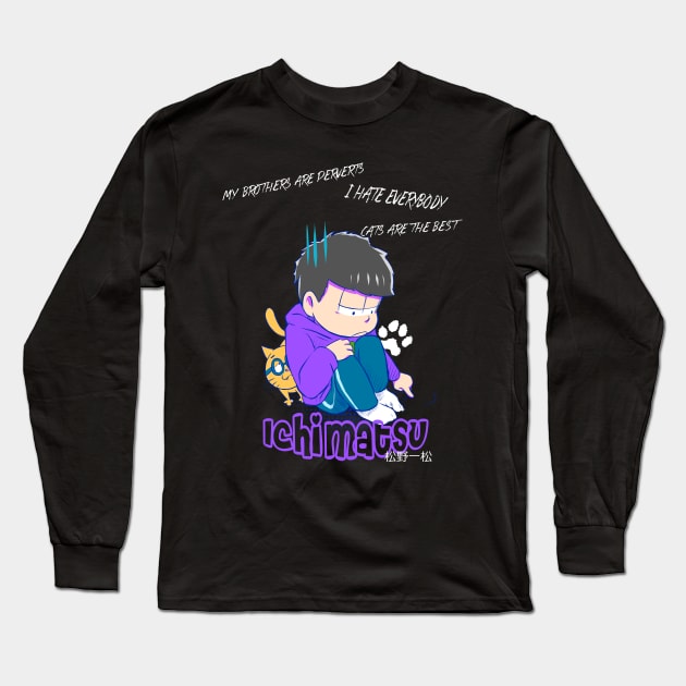 Ichimatsu Long Sleeve T-Shirt by PsychoDelicia